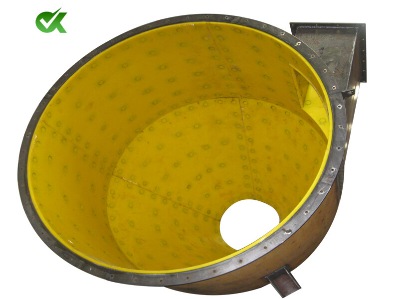 UHMW Plastic Bed Chute Coal Liners  (2)